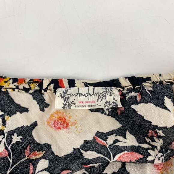 Free People Womens Liza Floral Print Halter Neck Bodysuit - Picture 4 of 14